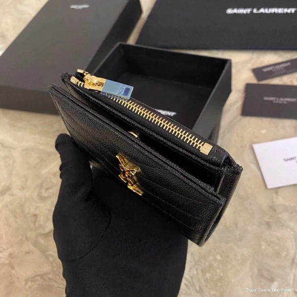 Tony Luxuries ZIPPED CARD YSL CASE MONOGRAM 0820